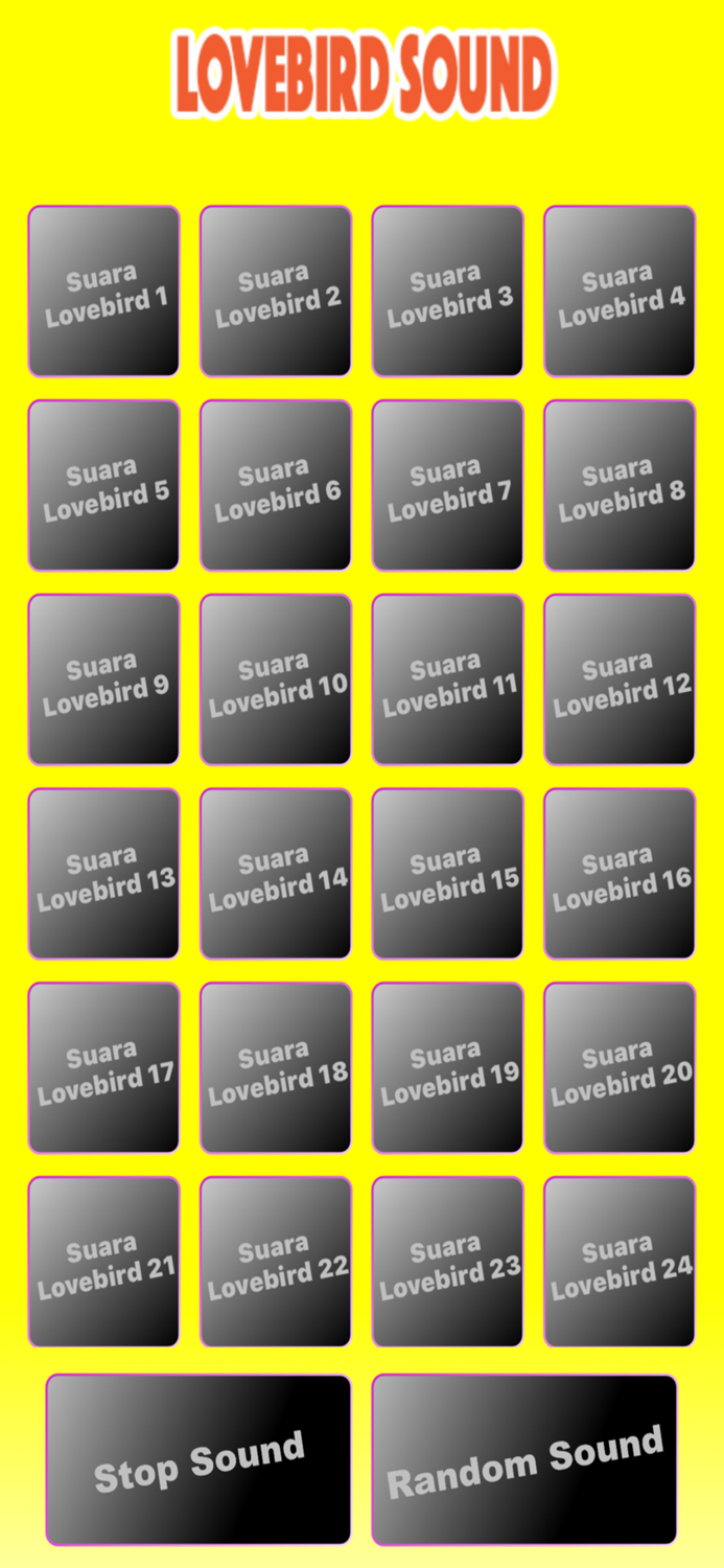 Suara Burung Lovebird