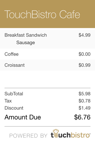 TouchBistro CFD - náhled