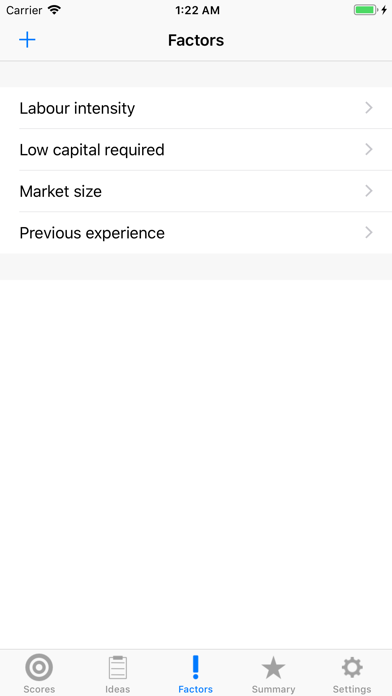 Business Ideas Screenshot