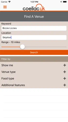 Game screenshot Gluten-free on the move hack