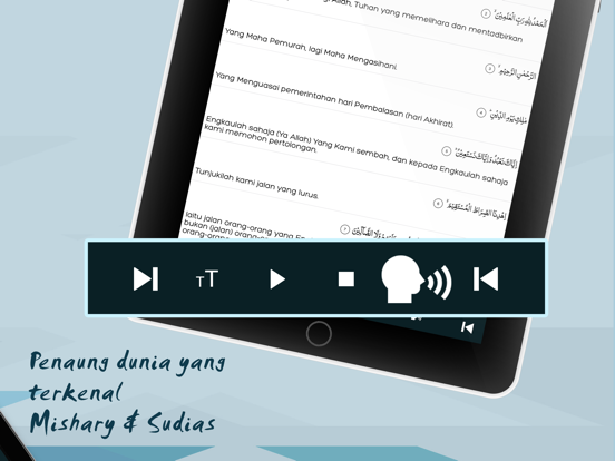 Quran malay with Prayer Times iPad screenshot 4 - Book app