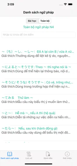 Game screenshot JLPT Ngữ Pháp N4 apk