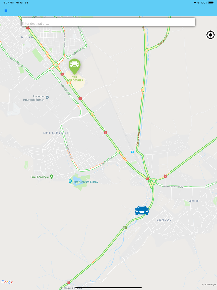 Parking Spotter Mobile App