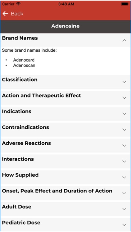 EMS Drug Cards
