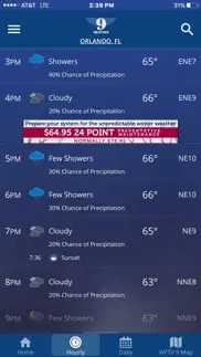 wftv channel 9 weather iphone screenshot 4