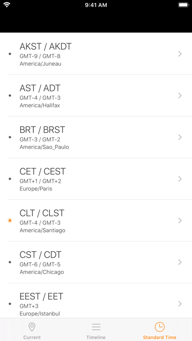 Daylight Saving Time iPhone screenshot 3 - Utilities app