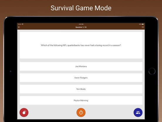 Screenshot #6 pour Fan Quiz for NFL