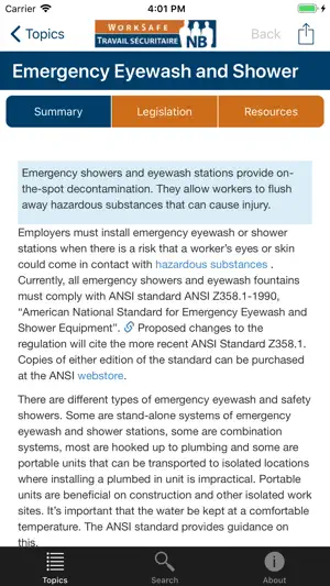 NB OHS Guide / Guide de SST NB screenshot 3