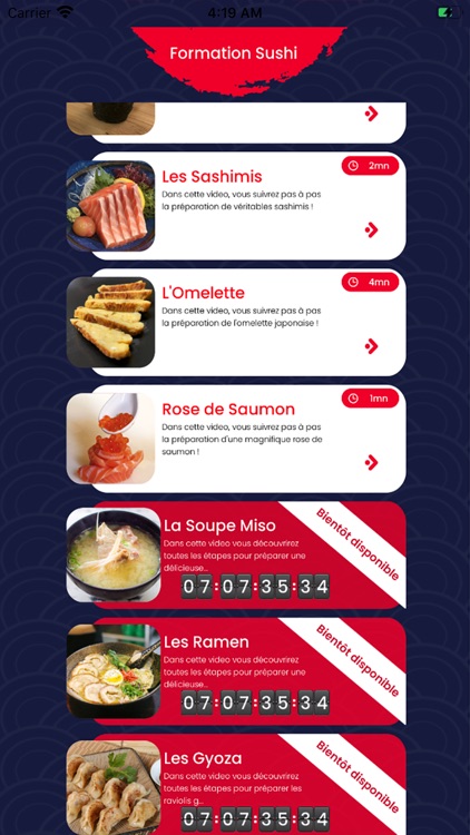 Formation Sushi Maki