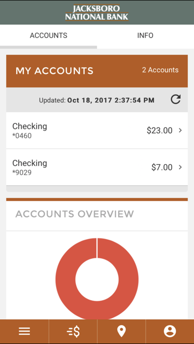 Jacksboro National Bank Mobile Screenshot