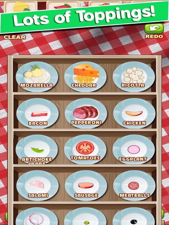 Pizza Games iPad screenshot 4 - Games app