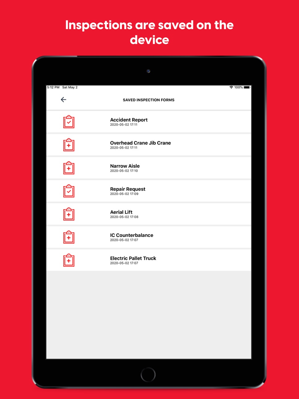 iPad screenshot