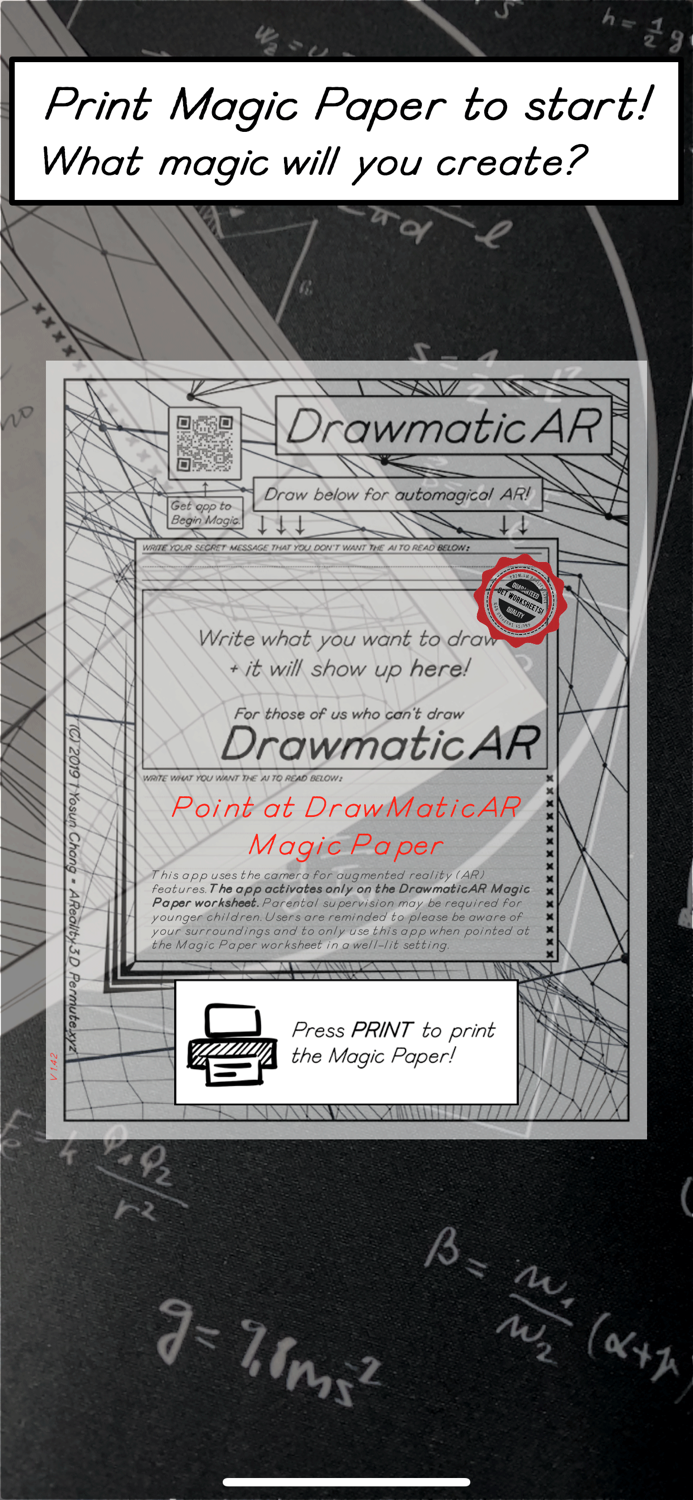 DrawmaticAR - Writing Magic