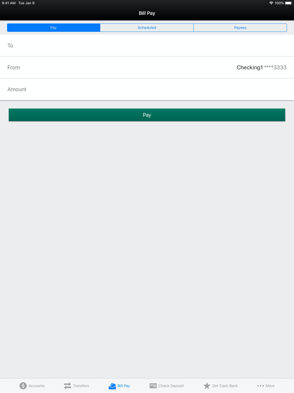 BankPlus Mobile iPad screenshot 5 - Finance app