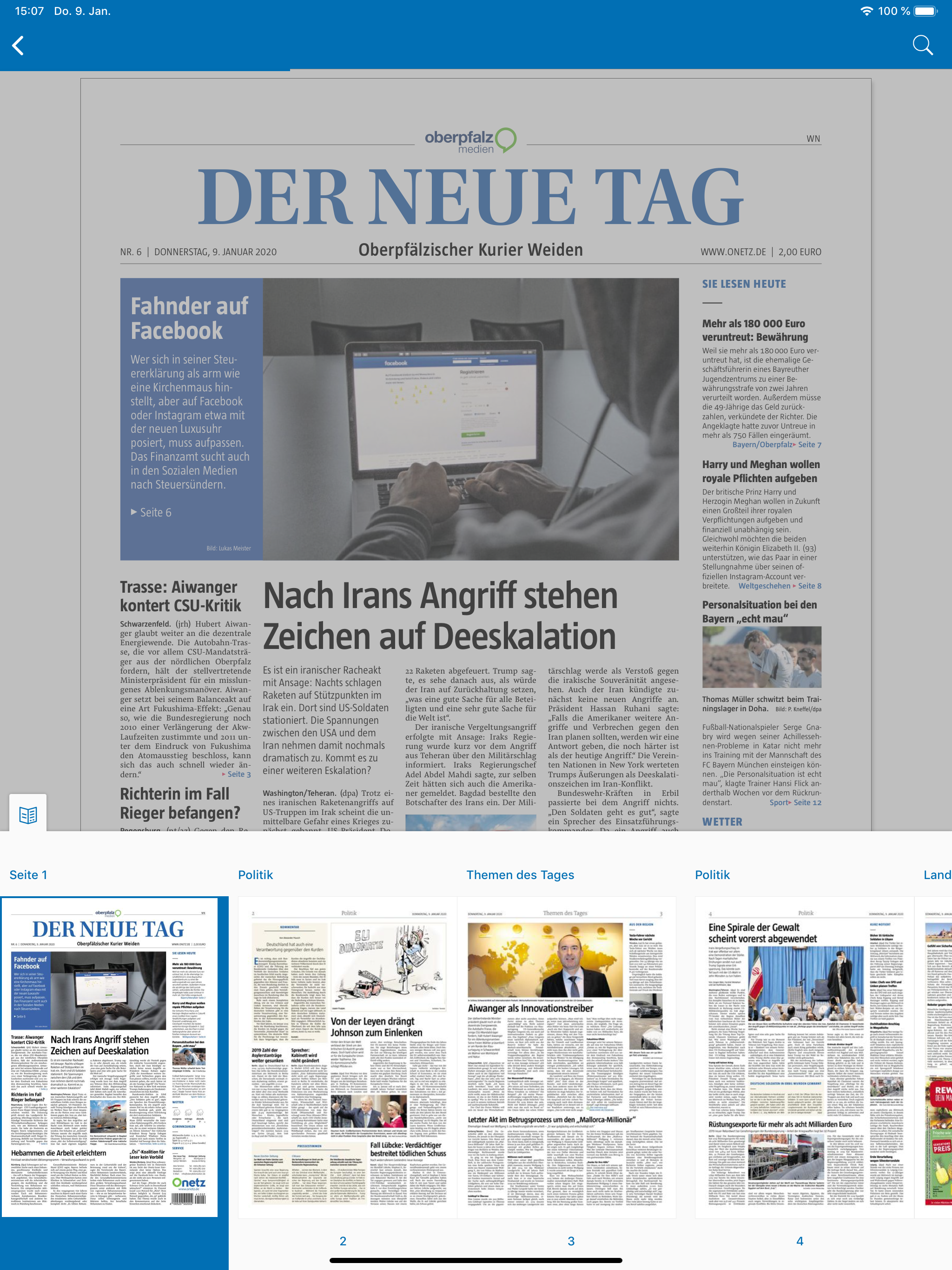 Oberpfalz Medien E-Paper screenshot 11