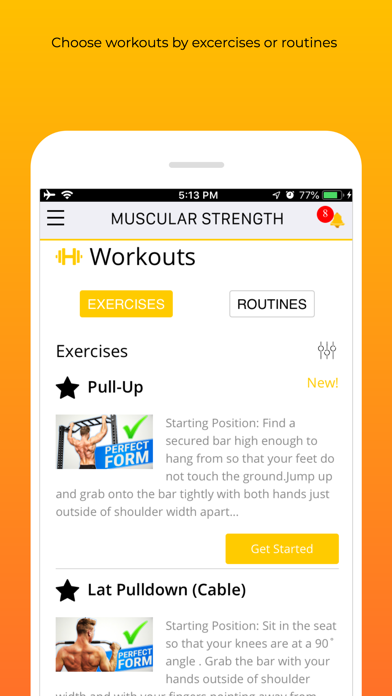 Muscular Strength App screenshot 3