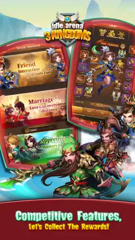 Game screenshot Idle Arena: 3 Kingdoms apk