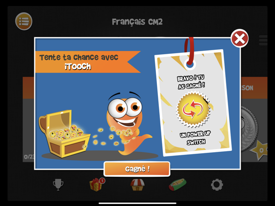 iTooch CM2 Français et Maths iPad app afbeelding 2