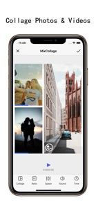 Mix Collage -collage video&pic screenshot #1 for iPhone
