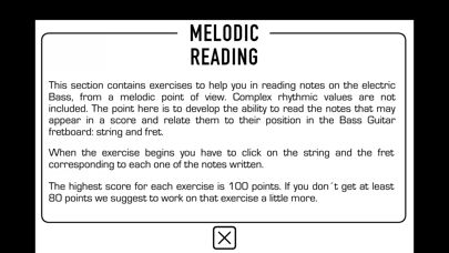 Reading Bass sheet music Screenshot