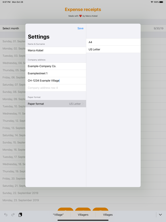 Screenshot #5 pour Justificatifs de frais