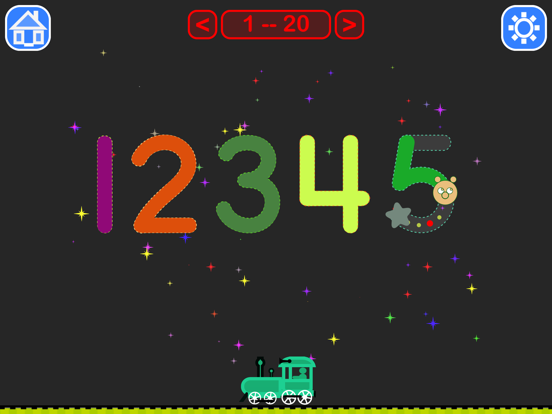 Counting Train iPad screenshot 3 - Education app
