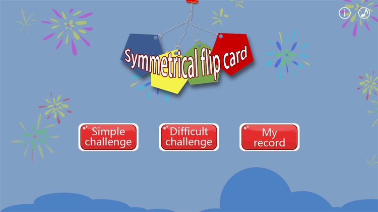 Symmetrical Flip Card