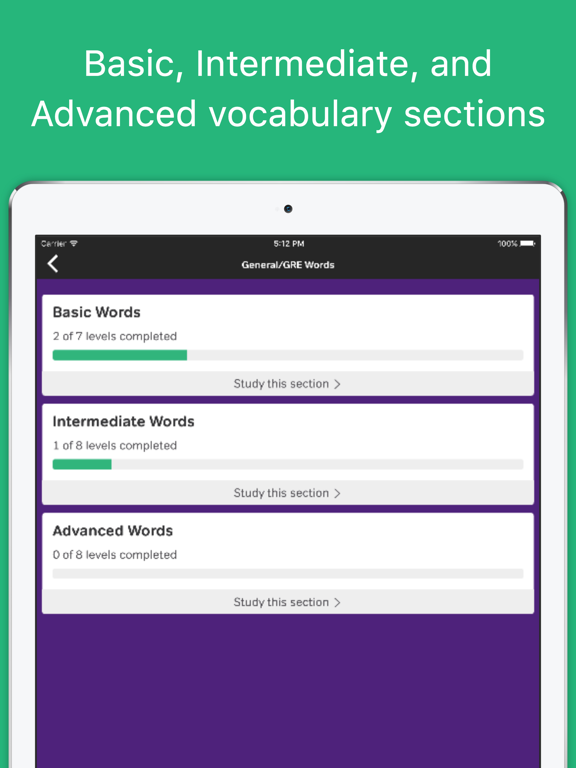 Screenshot #6 pour Vocabulary Builder by Magoosh