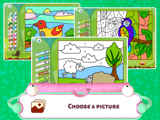 Color by Numbers - Animals