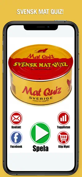 Game screenshot Svensk Mat Quiz mod apk