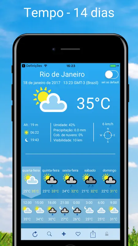 Tempo 14 dias screenshot 1 of 3