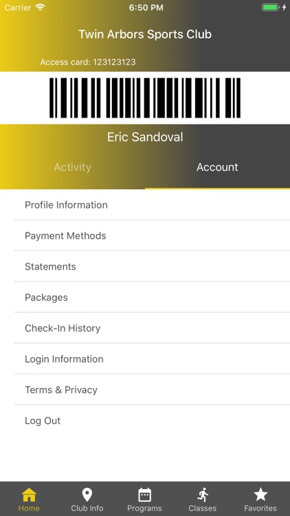 Twin Arbors Sports Club