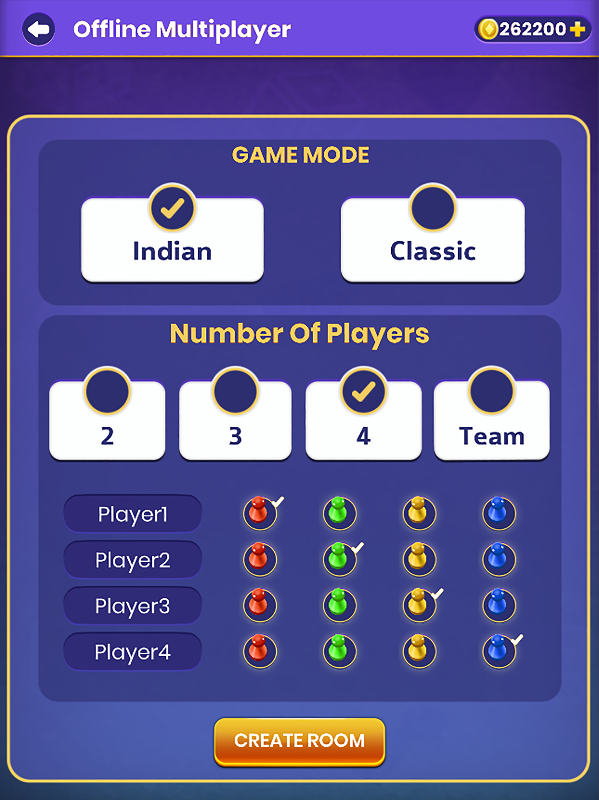 Ludo Squares