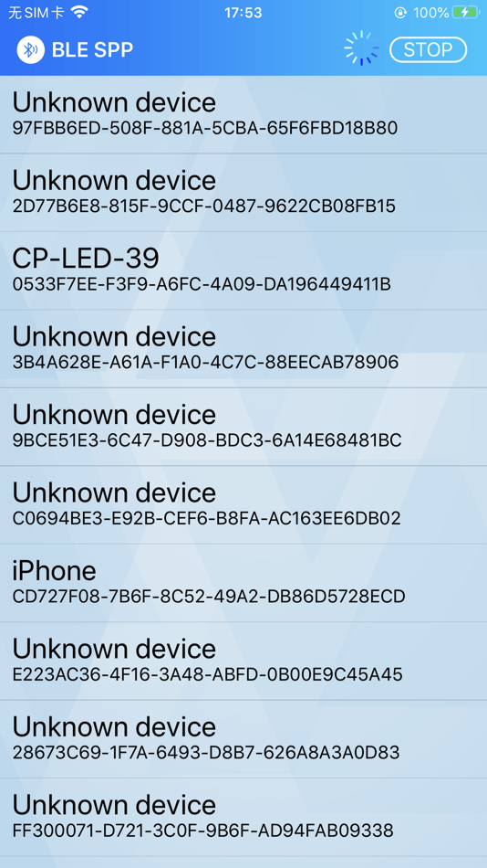 #1. BLE SPP (iOS) 게시자: DKC Technology Co., Ltd.