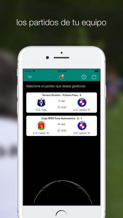 RFEF Delegados Screenshot 3 - AppWisp.com RFEF Delegados Screenshot 3 - AppWisp.com