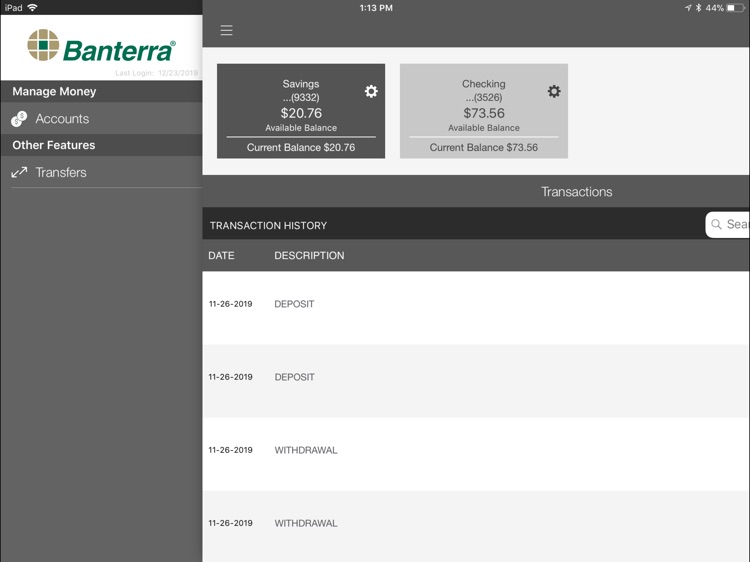 Banterra Business for iPad