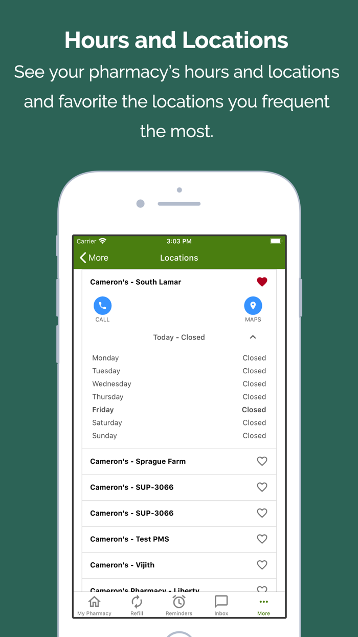 PocketRx - Refill Medications