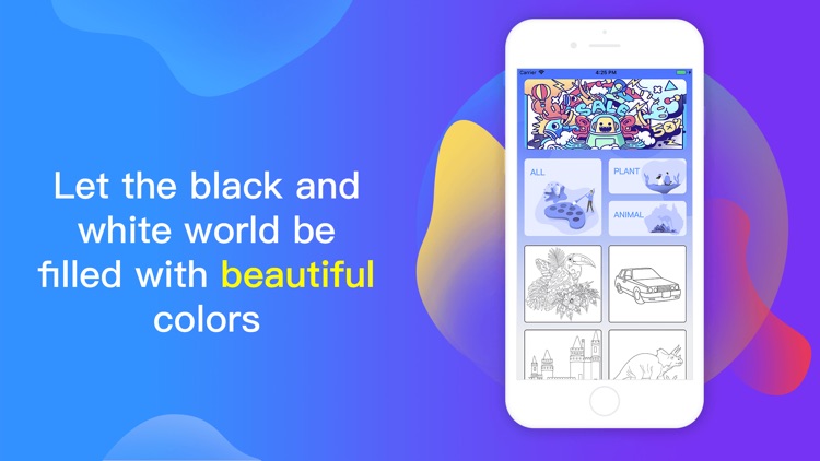 Baby Coloring - Colored world
