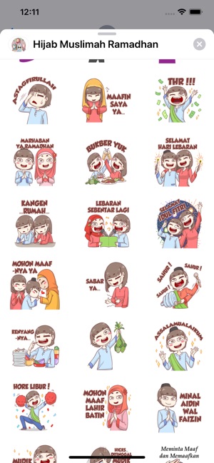 Hijab Muslimah Ramadhan Moji(圖5)-速報App