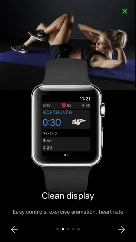 Game screenshot Abs (Watch) Workouts apk