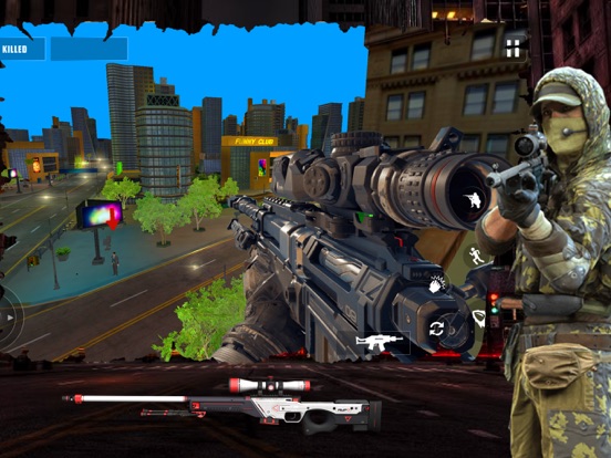 Screenshot #4 pour Call Of Sniper Shooting