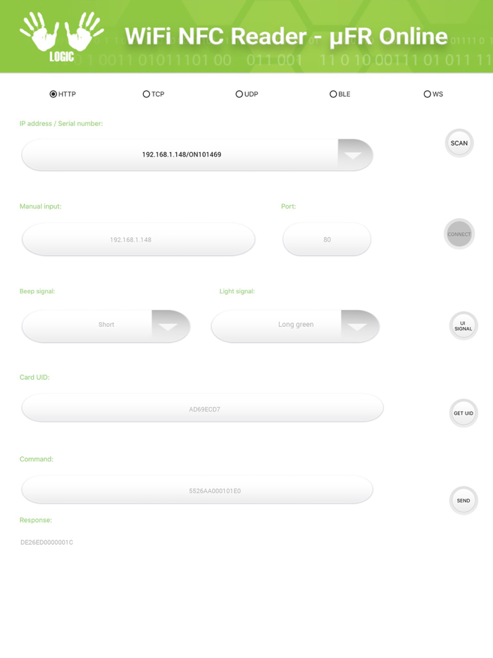 WiFi NFC Reader - FR Online