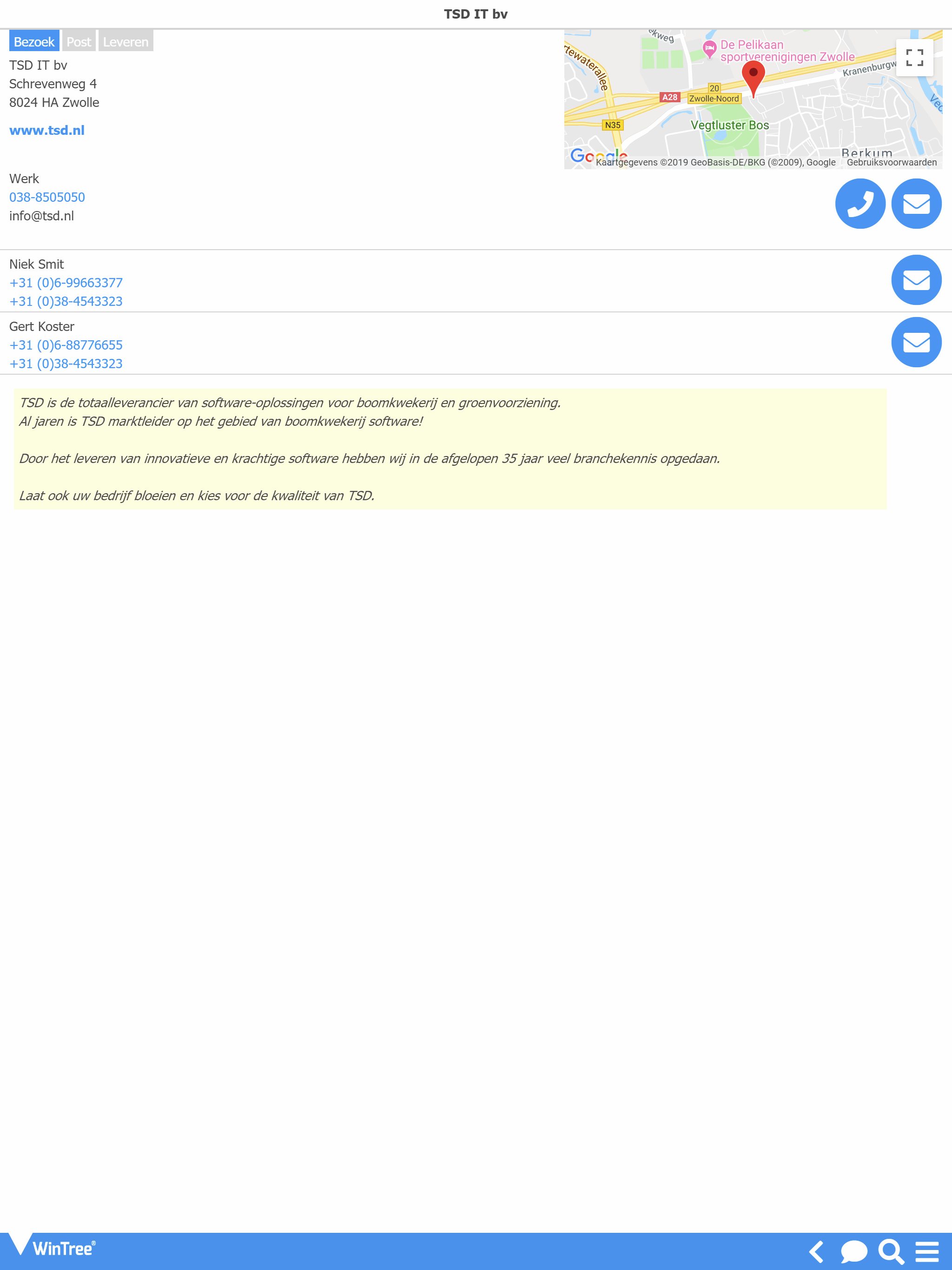 WinTree App