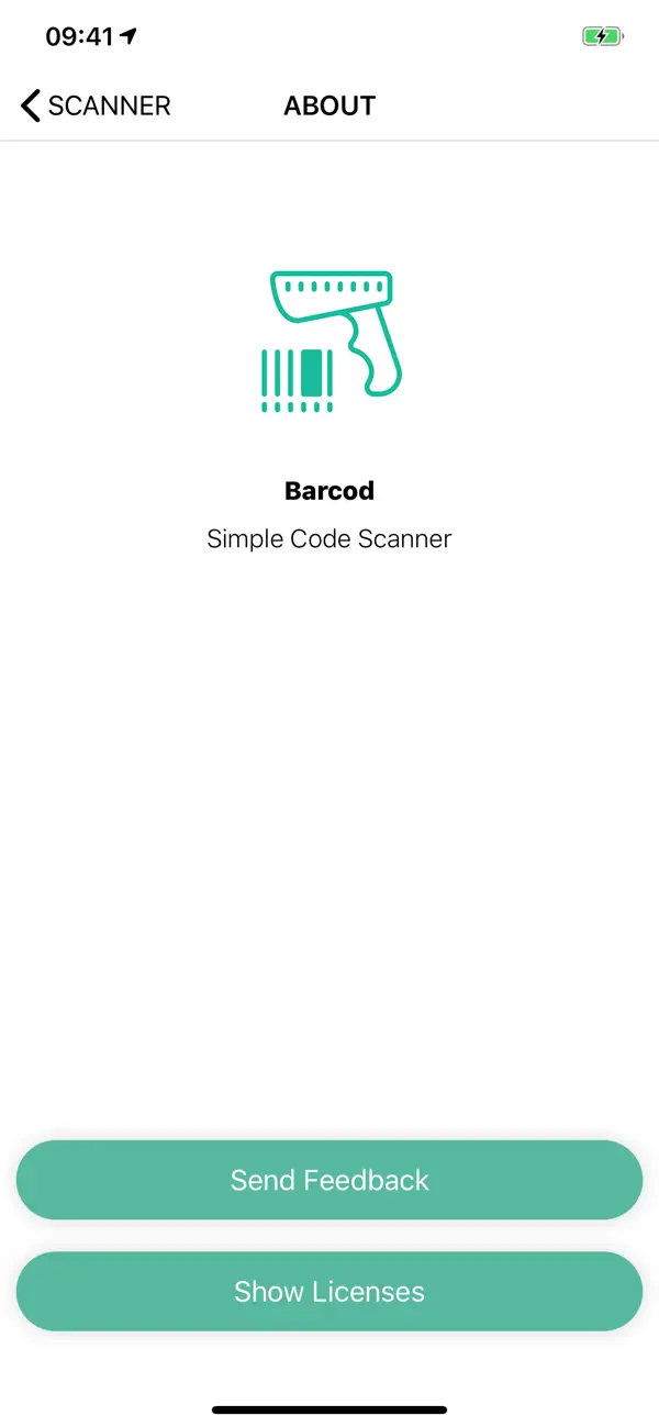 #4. Barcod - Simple Code Scanner (iOS) De: Florian Chrometz