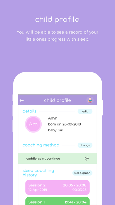 Baby Guru Sleep Coaching Screenshot