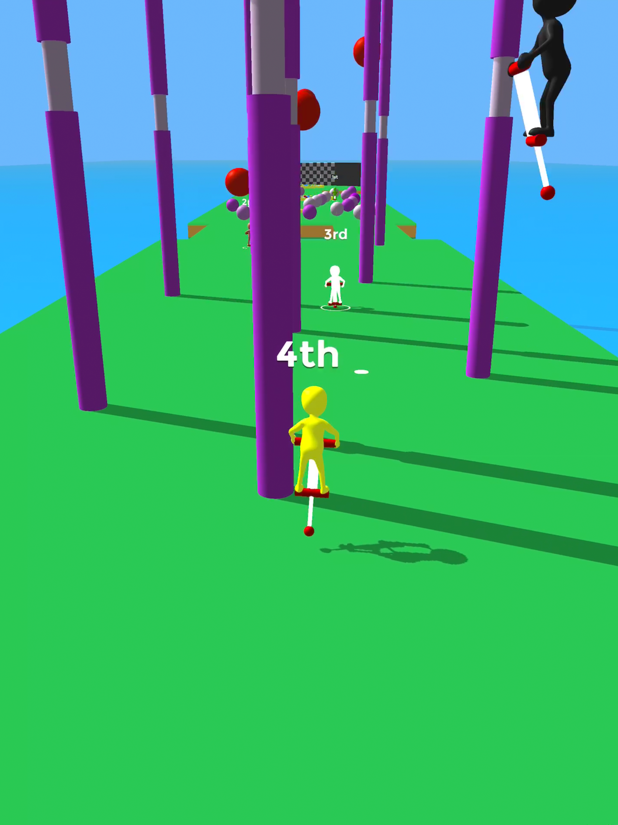 Pogo Race 3D screenshot 9