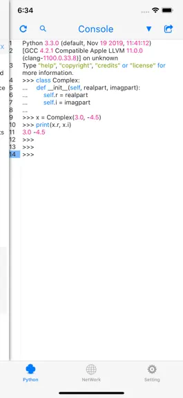 Game screenshot pythoni3.3$-run code, outline apk