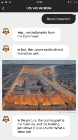 Paris Chatbot Guide screenshot