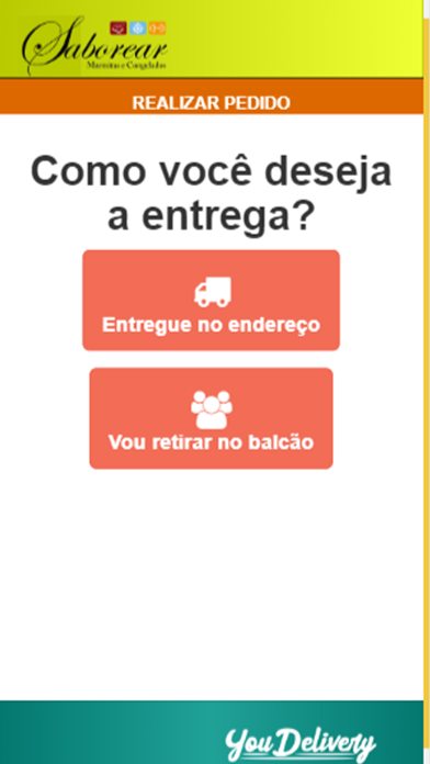Screenshot #2 pour SaborearDelivery