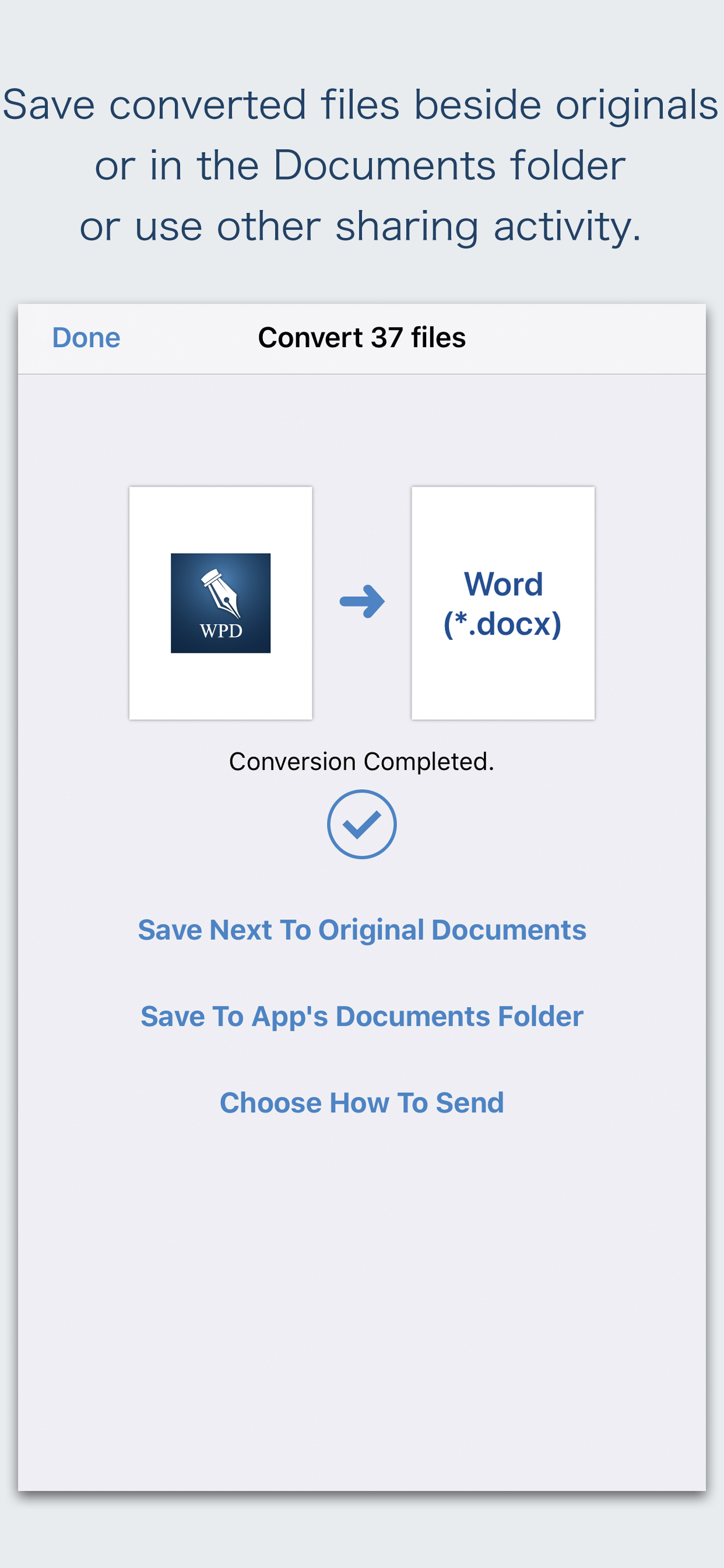 WPD Converter -for WordPerfect